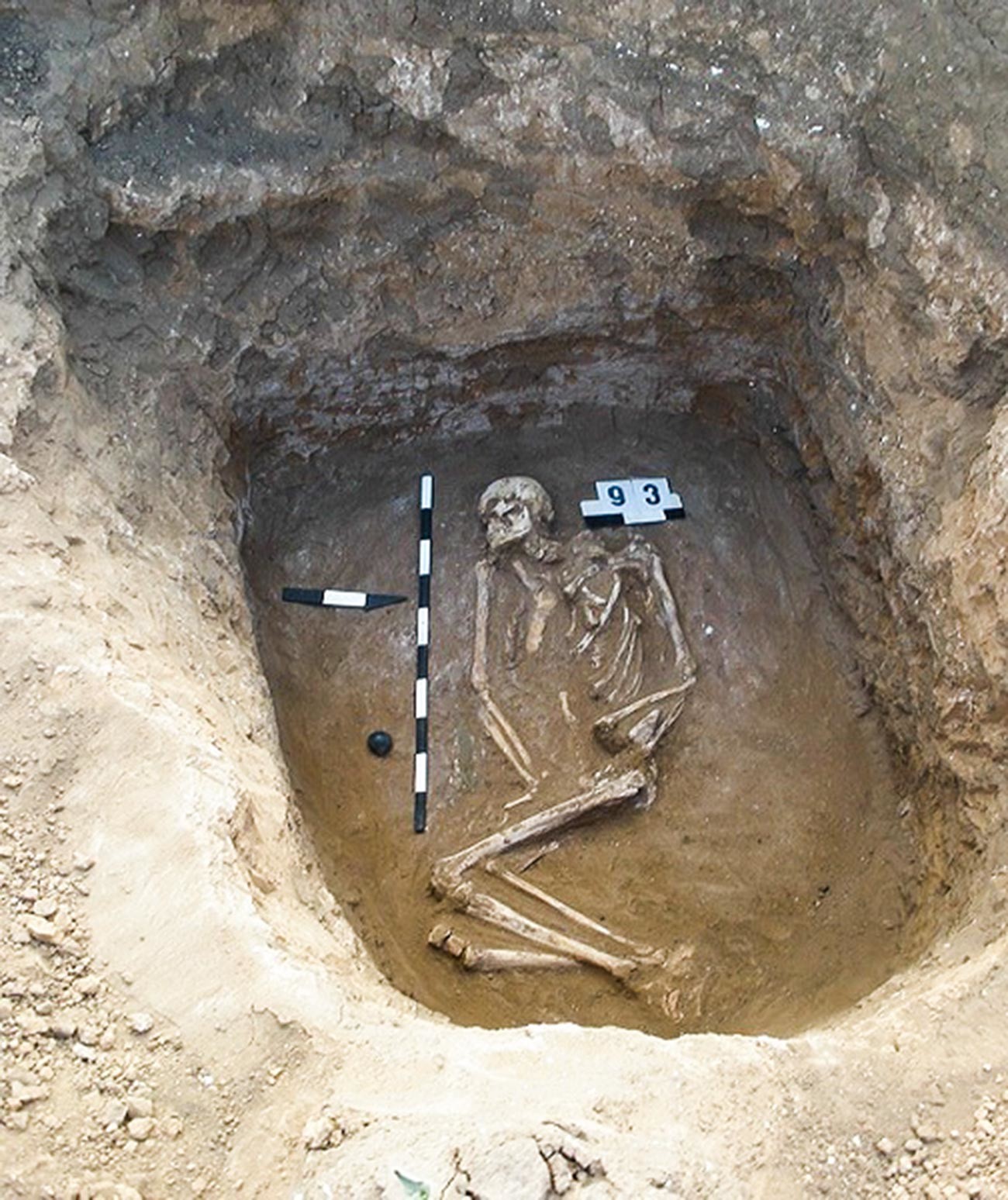 Yamnaya culture grave, Volgograd oblast, Russia