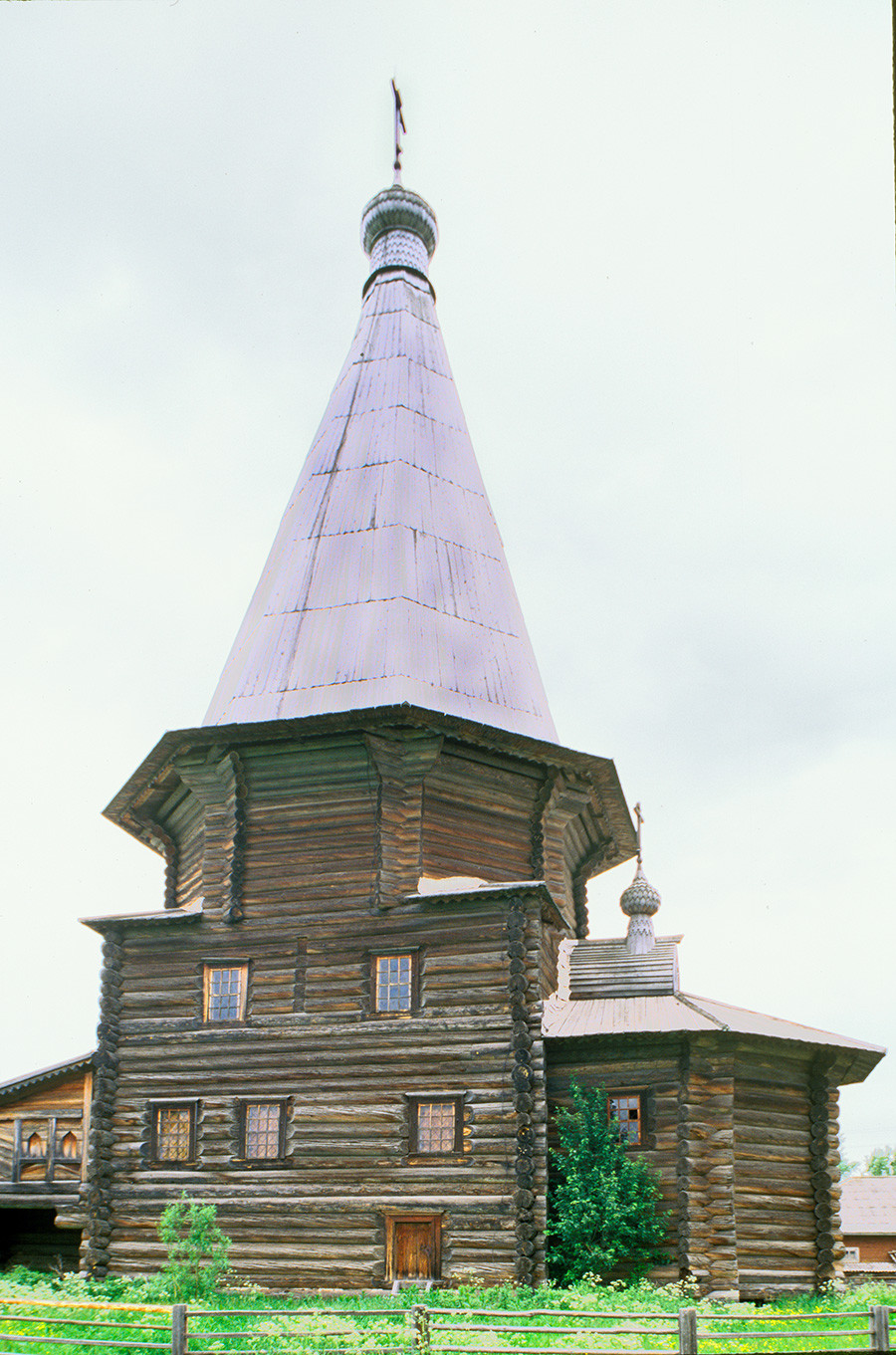 Church of St. Demetrius, north view. June 21, 2000
