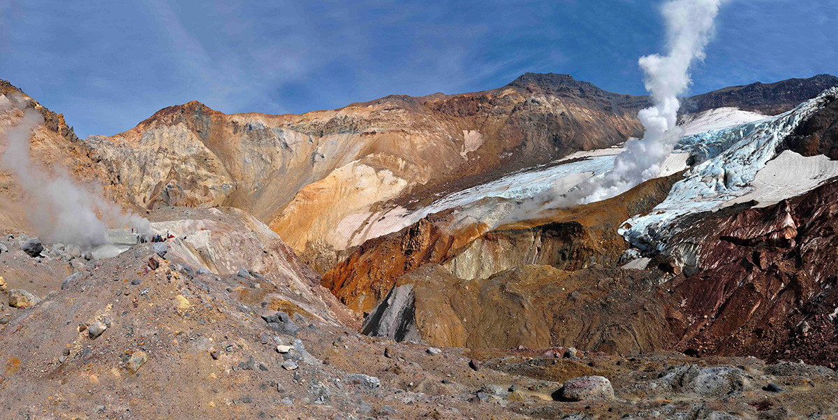 Volcan Moutnovski, parc naturel Ioujno-Kamtchatski