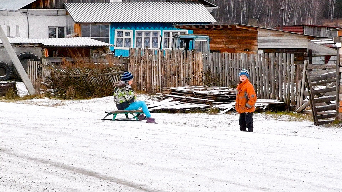 The village of Barkhatovo.