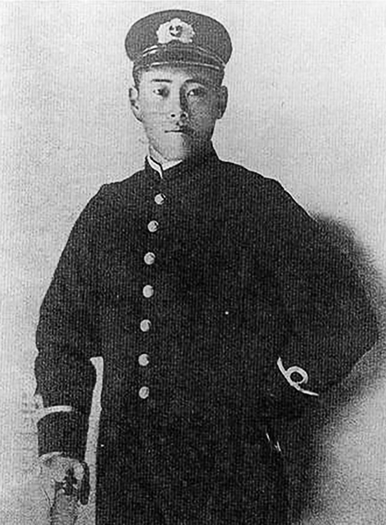 Isoroku Jamamoto leta 1905 pred izbruhom rusko-japonske vojne