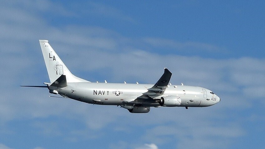 P-8, isti model aviona kao onaj koji je nedavno presretnut u blizini ruske granice.