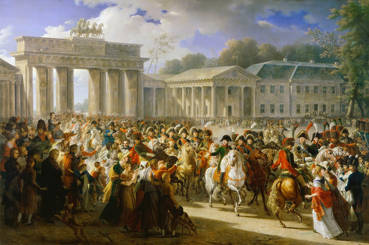 Masuknya Napoleon I ke Berlin, 27 Oktober 1806, oleh Charles Meynier.