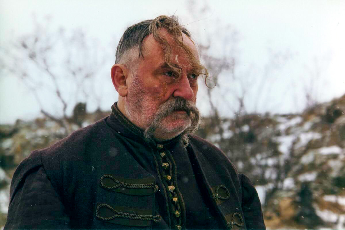 Aktor Bogdan Stupka sebagai Taras Bulba.