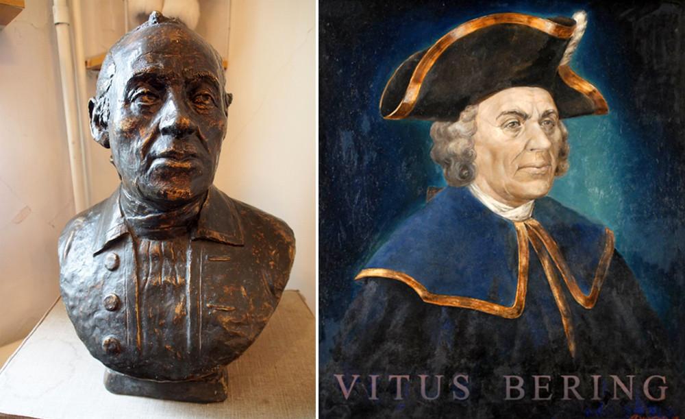 Постмодерна реконструкция на лицето на Витус Йонасен Беринг