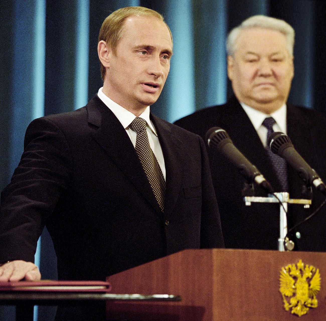 Владимир Путин дает присягу Президента Российской Федерации