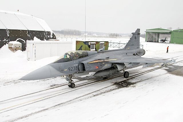 JAS-39 sueco de la fuerza aérea checa