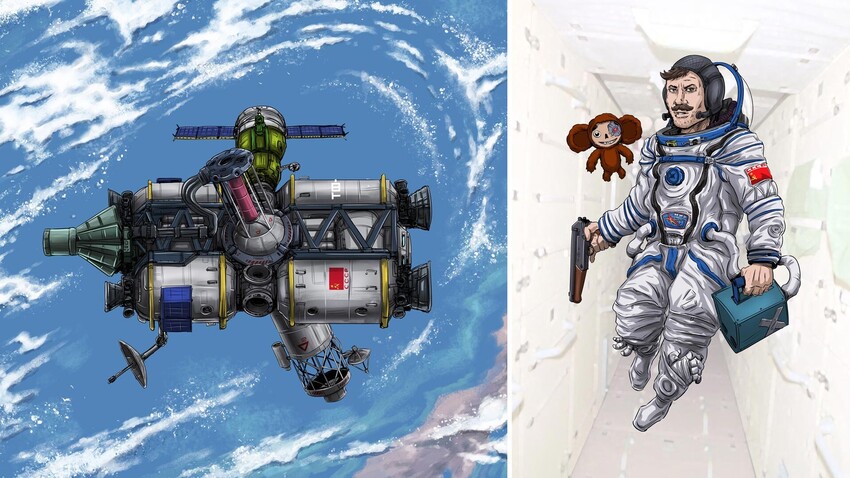 仮想のソ連の宇宙開発アート（写真特集） - ロシア・ビヨンド