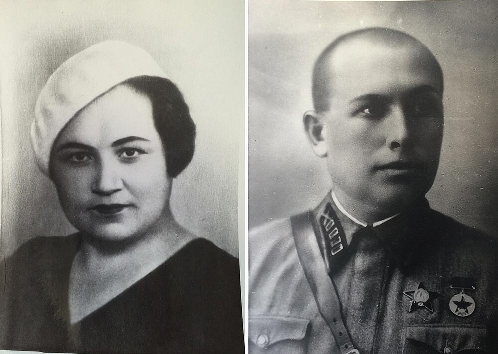 Марија Октјабрска и њен муж Илија