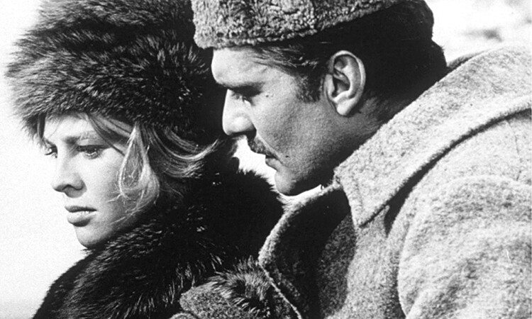 A still from 'Doctor Zhivago' movie starring Omar Sharif