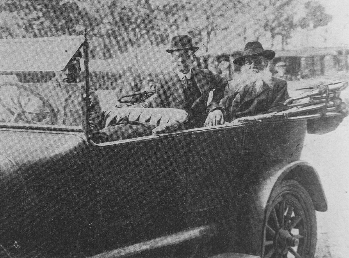 P. A. Kropotkin putuje u Moskvu na Moskovski državni sastanak, kolovoz 1917. 