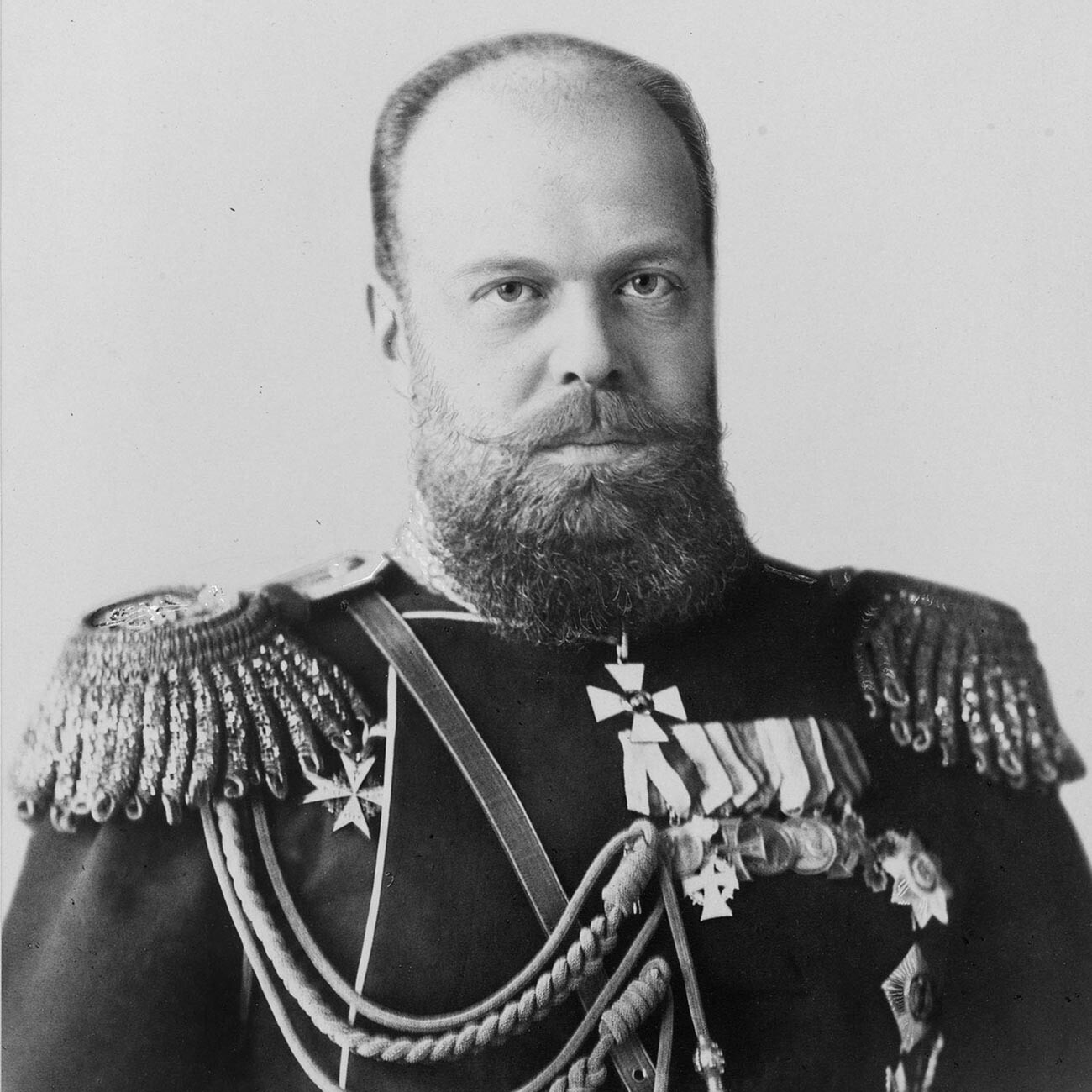 L’Imperatore Alessandro III di Russia (1845-1894), sul trono dal 1881 alla morte
