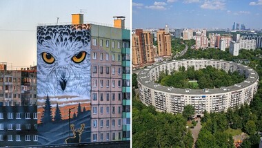 10 НАЈНЕОБИЧНИ стандардни бетонски згради 