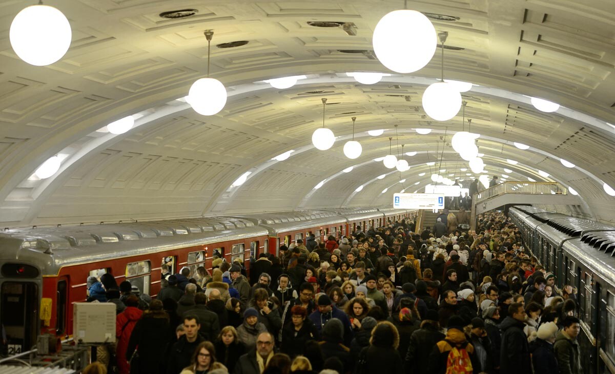 Moscow metro.