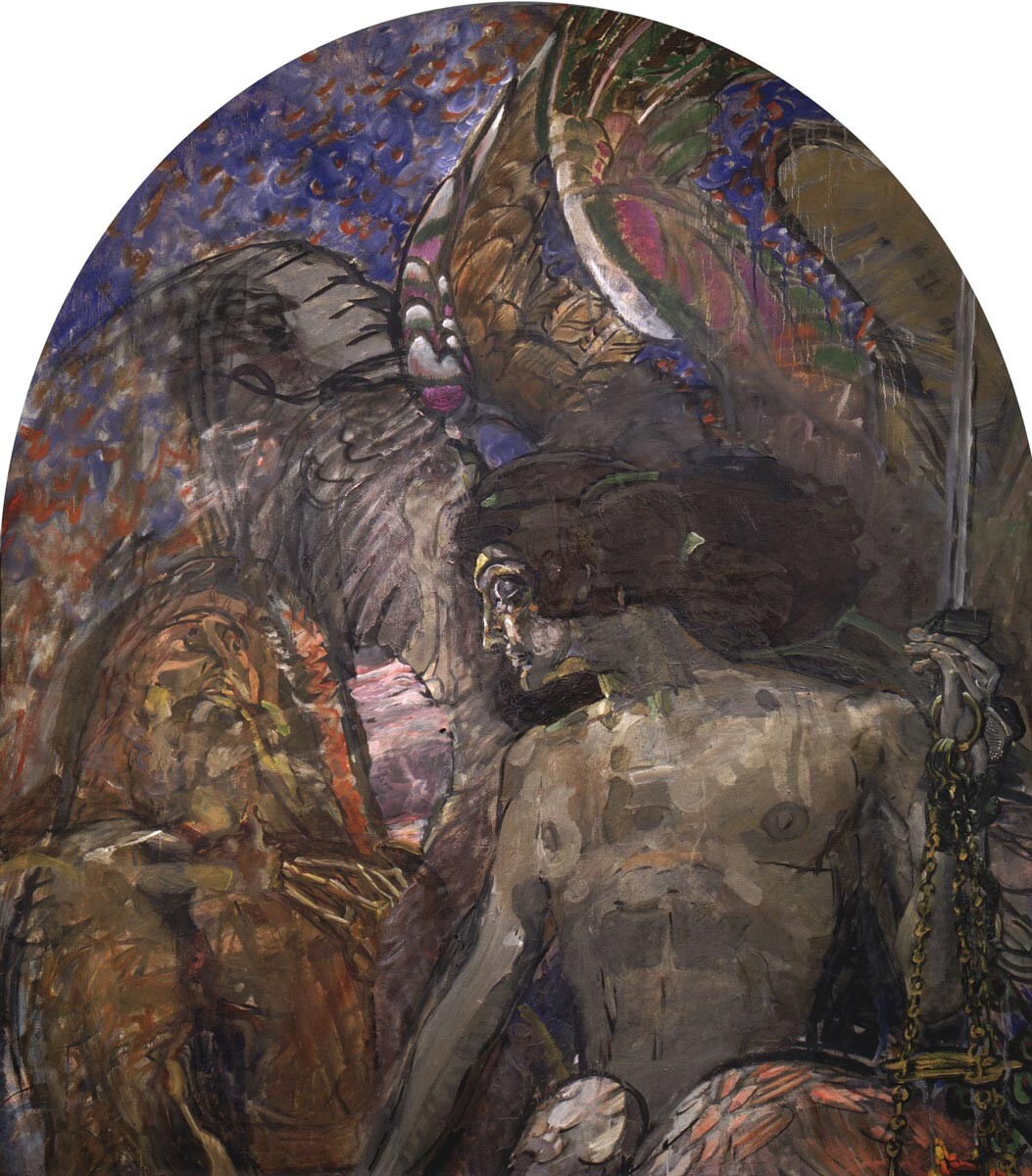 Mikhail Vruble. The Prophet, 1898 