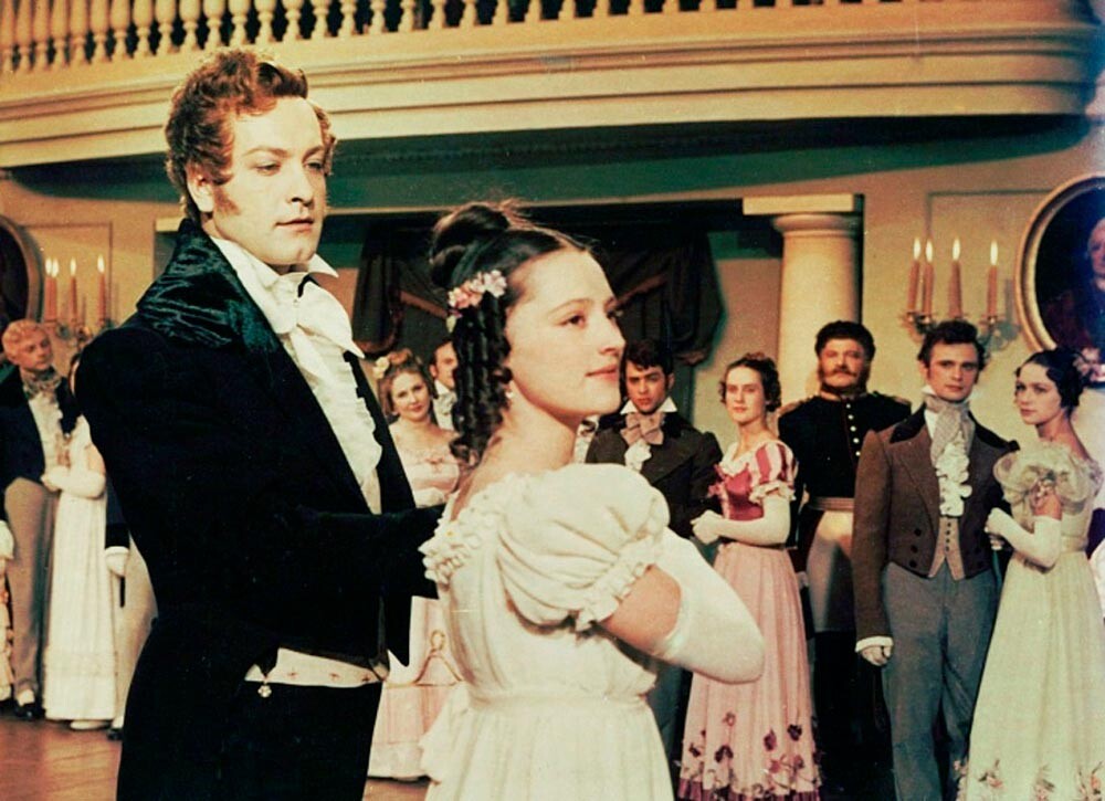 A still from 'Eugene Onegin' film opera