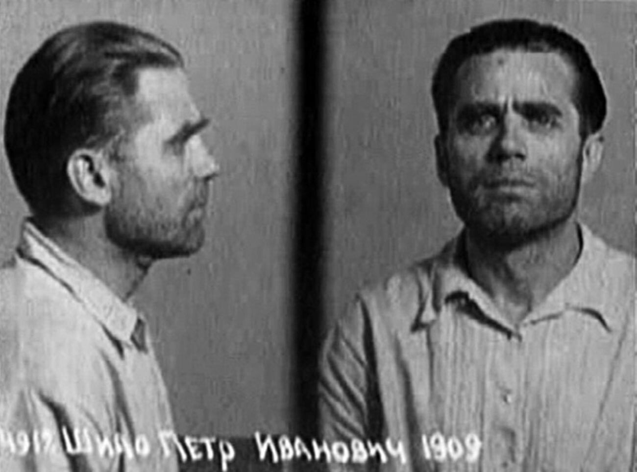 Tavrin tras ser detenido por los soviéticos
