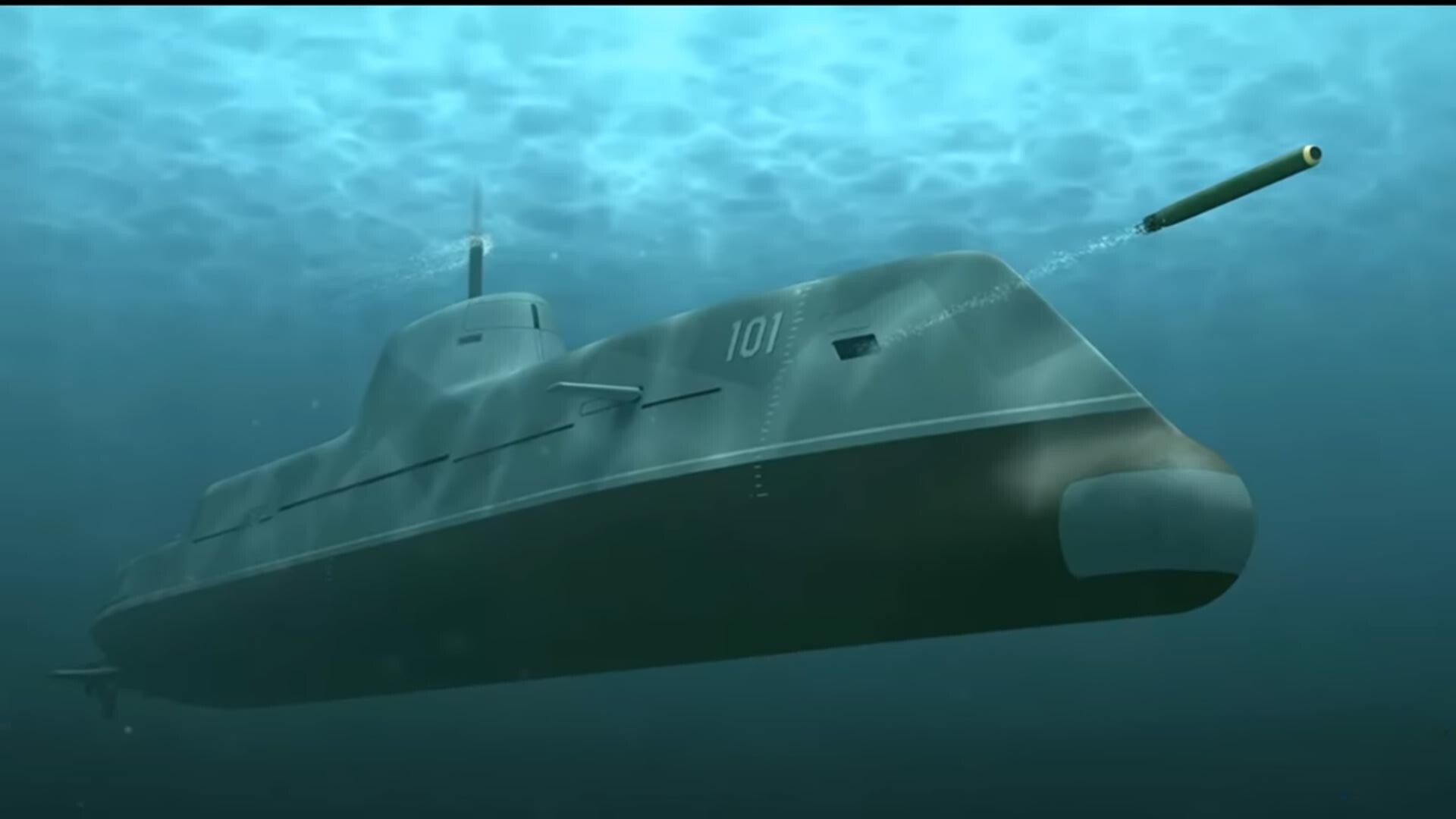 Друга модификација подводног патролног брода „Страж“ са ракетно-торпедним оружјем.