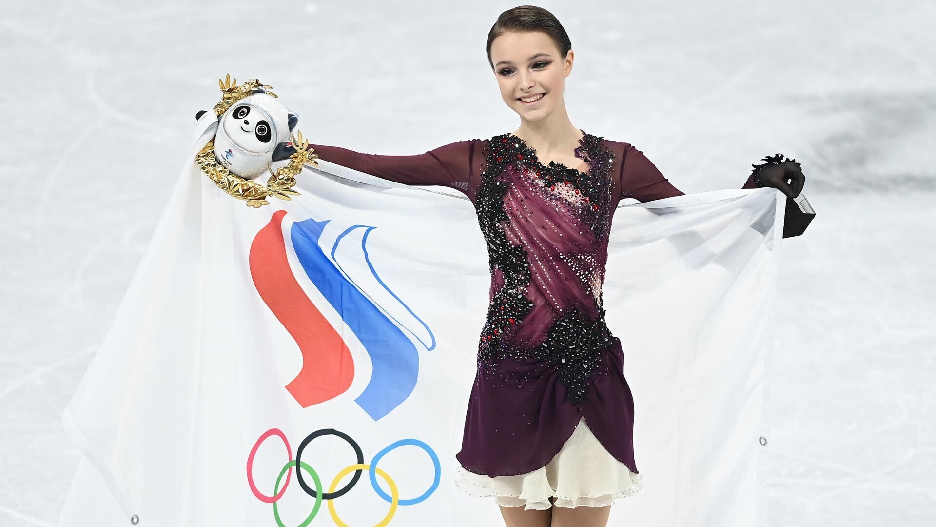 Pemenang Seluncur Indah Olimpiade 2022, Anna Shcherbakova.