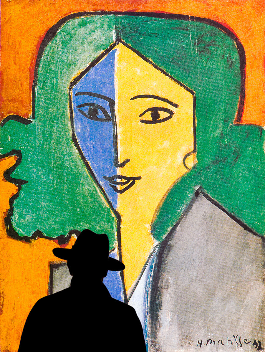 Portret Lidije Delektorske, Henri Matisse, 1947.