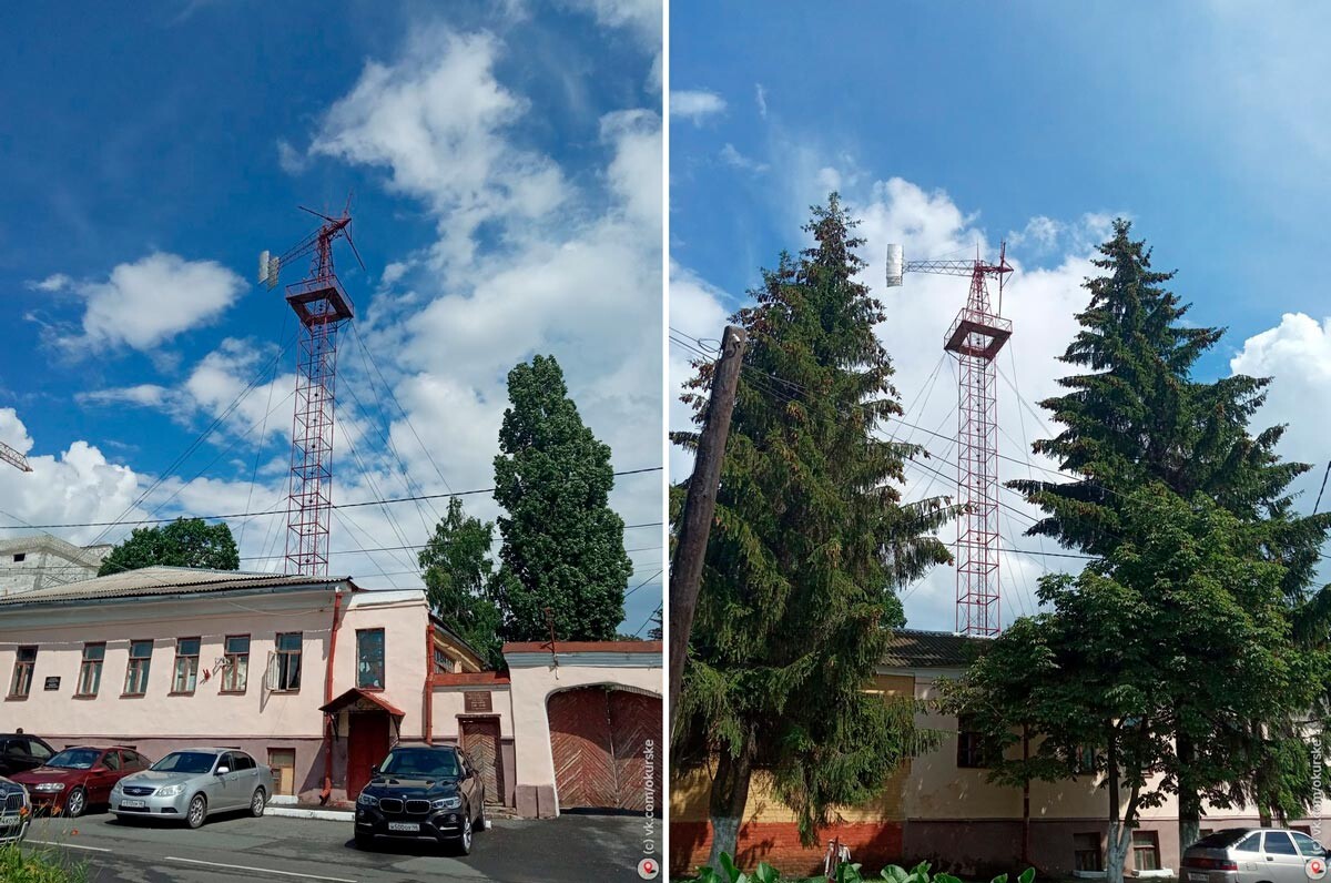 Ufimtsev's wind station in Kursk.