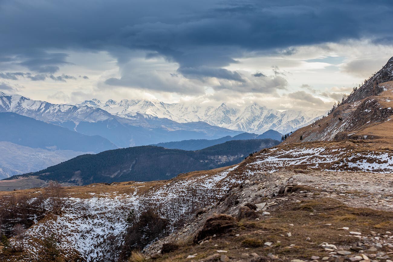 Las montañas del Cáucaso