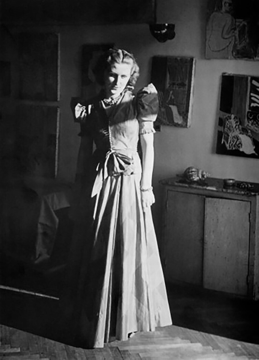 Портрет Лидии Делекторской из ее книги об Анри Матиссе, опубликованной во Франции