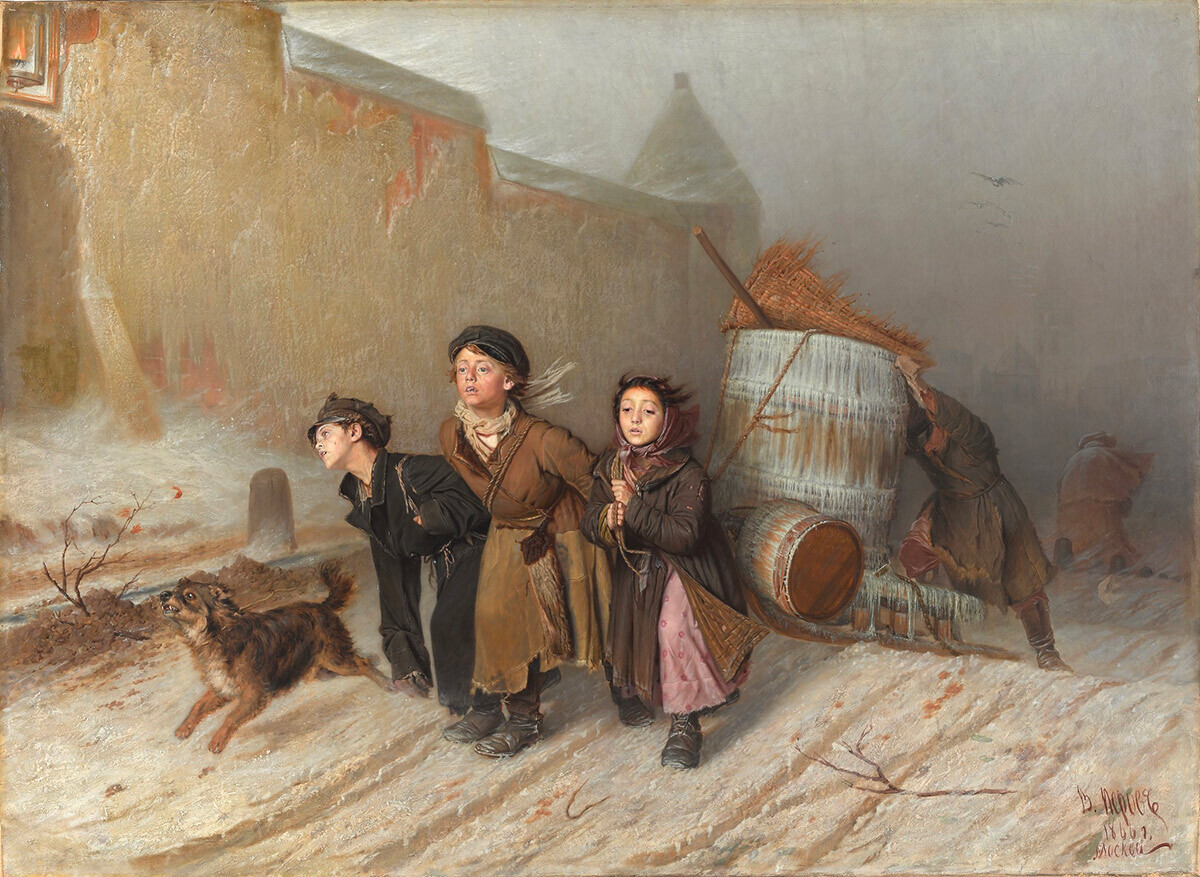 Vasilij Perov. Trojka. 1866