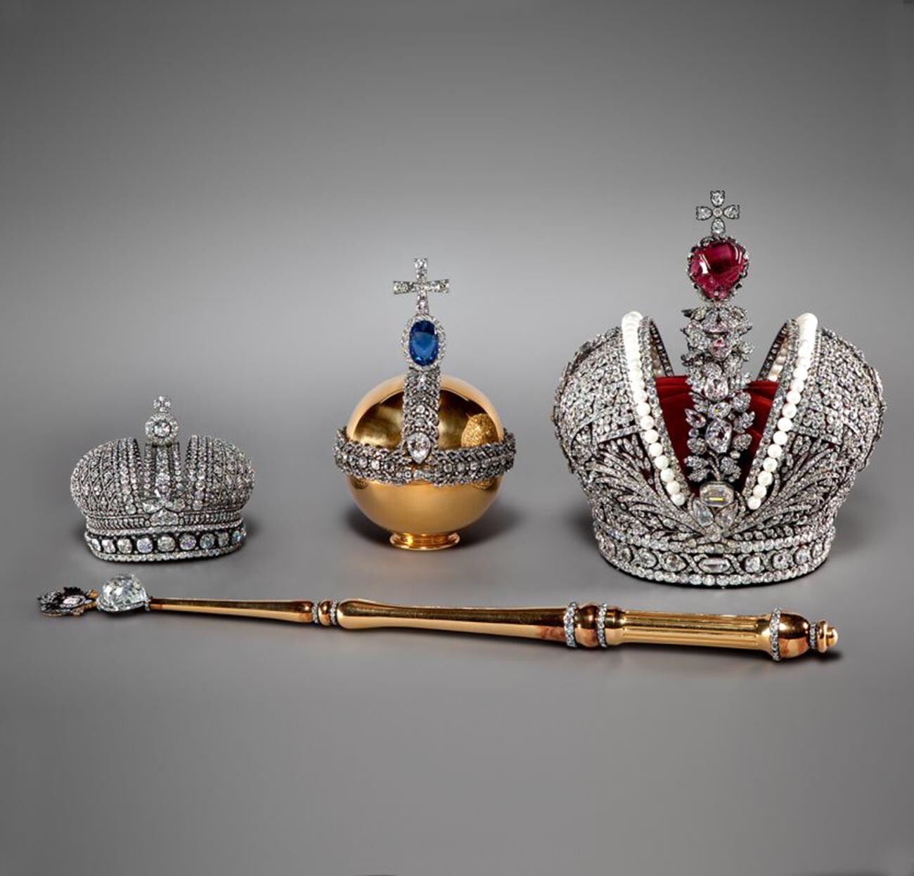Regalos de coronación de los zares rusos de la colección de los Museos del Kremlin de Moscú

