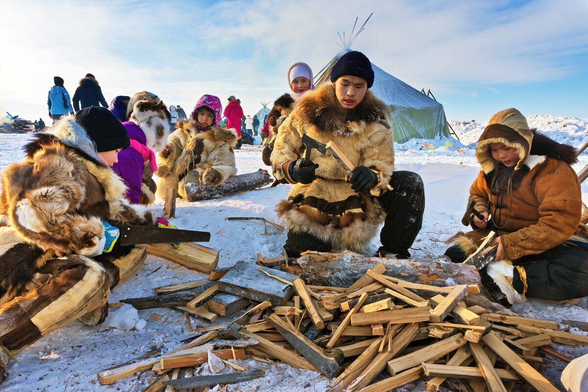 ‘Erakor’ reindeer breeders festival in Amguema