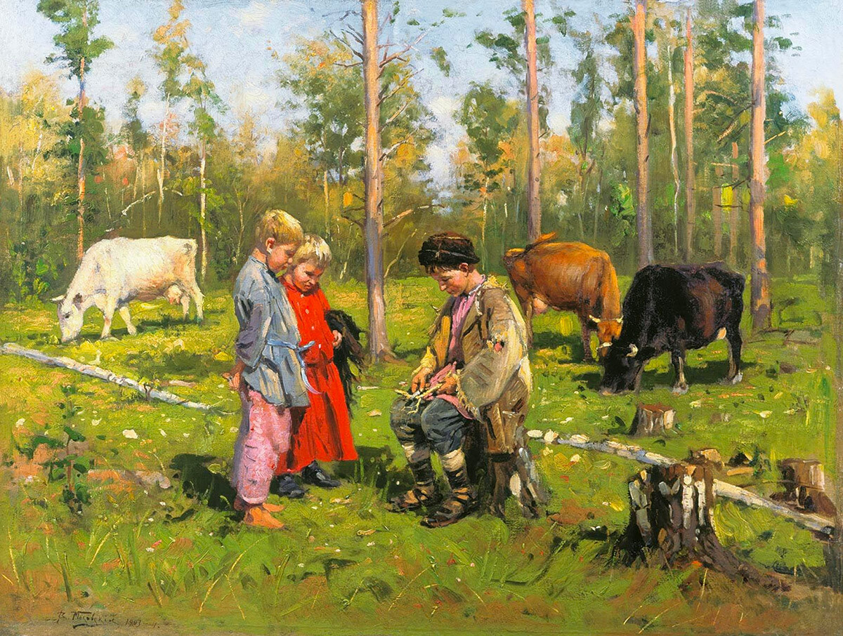 Hirten, Wladimir Makowski, 1903.