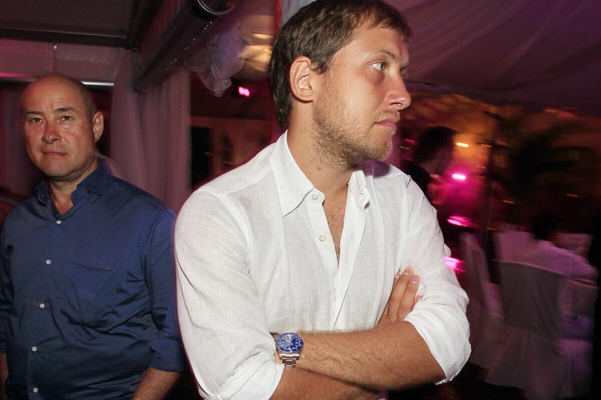 Anton Zingarjevič (desno) in član upravnega odbora podjetja Ilim Pulp Enterprise Boris Zingarjevič.

