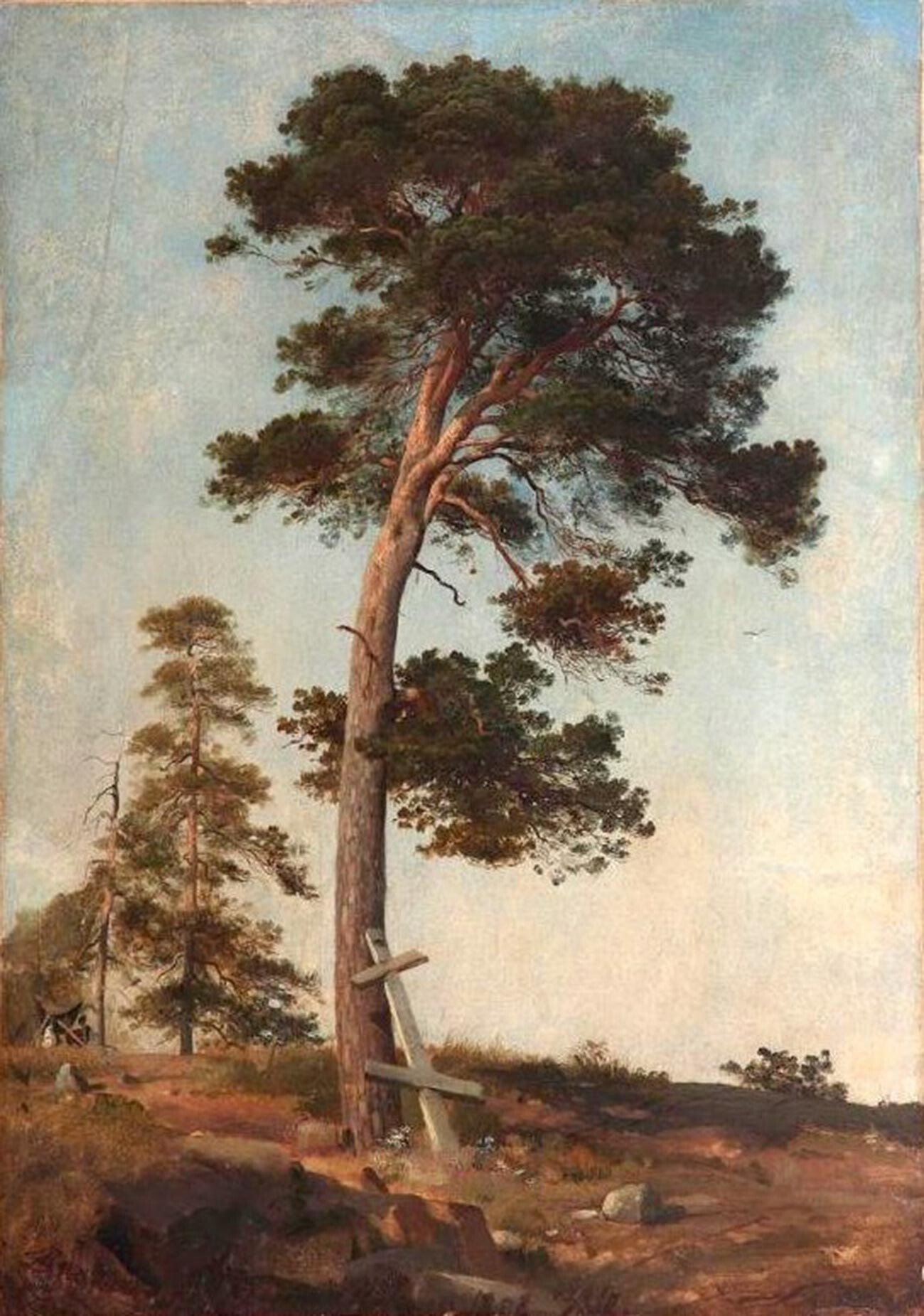 Pine on Valaam, 1858.