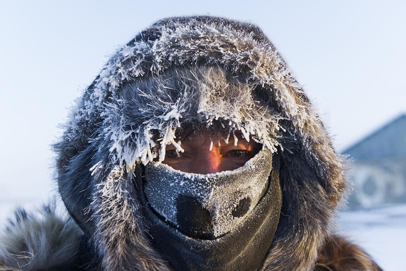 Salju tebal di Yakutia