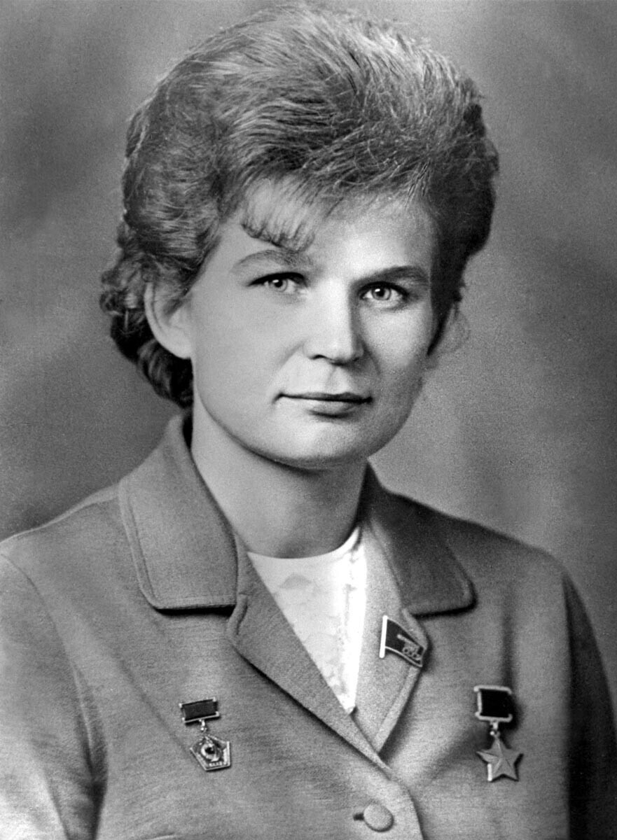 Prva kozmonavtka na svetu Valentina Vladimirovna Nikolajeva-Tereškova

