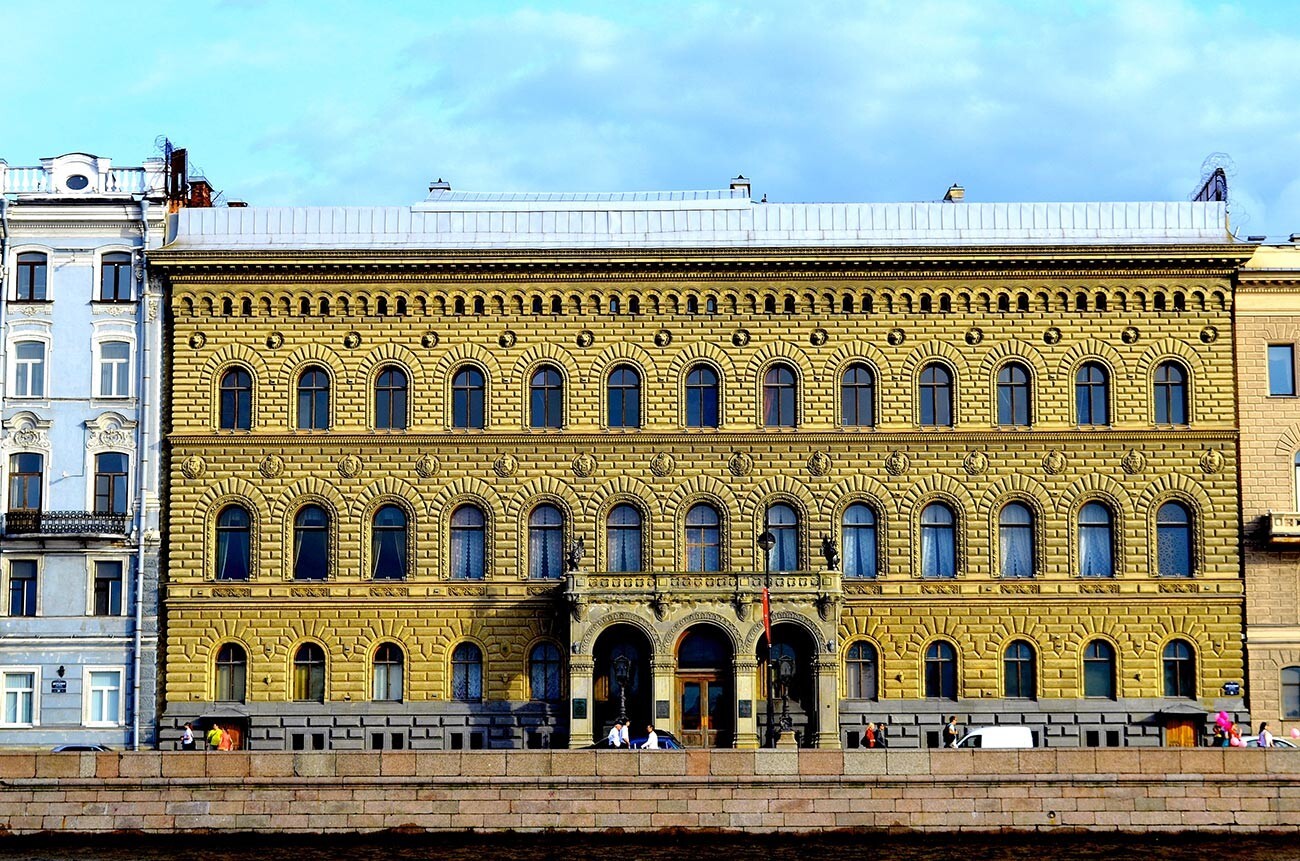 Il palazzo Vladimir a San Pietroburgo, residenza di Maria Pavlovna
