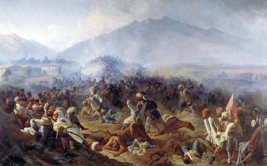 Penyerangan Benteng Akhty (1860-an).