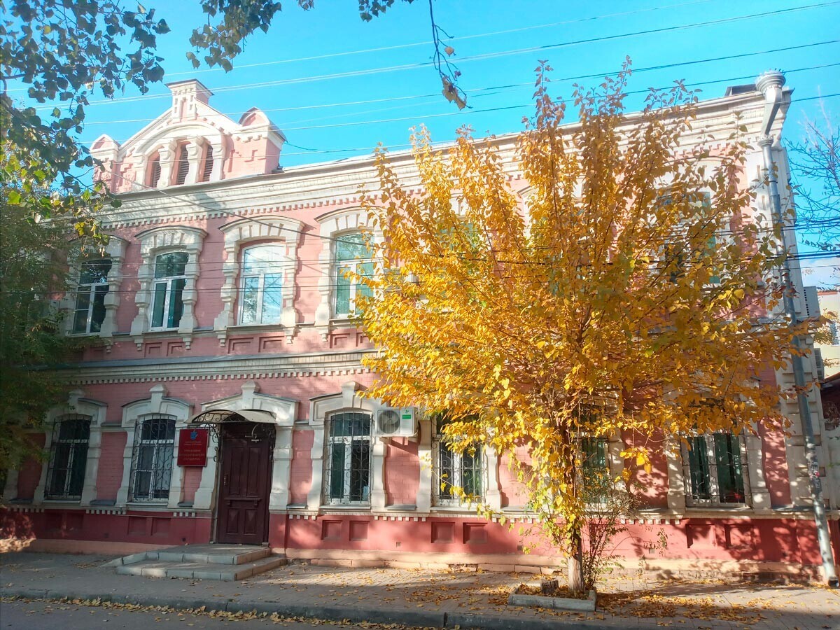 Edificio restaurado en Astracán
