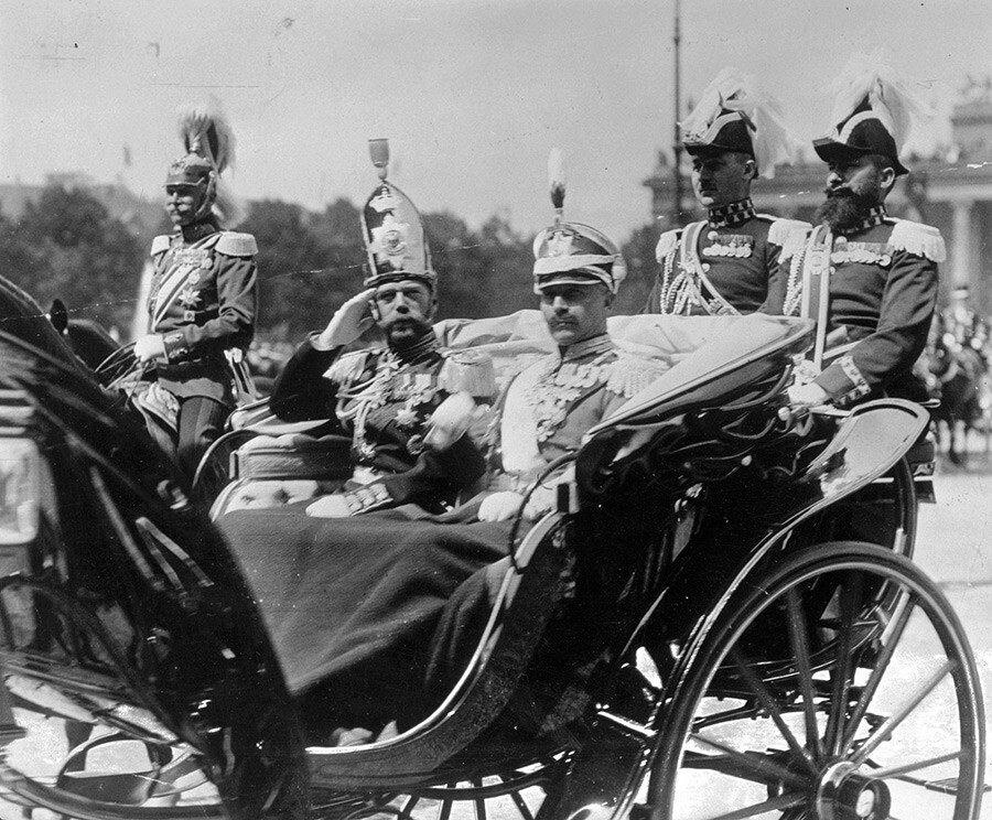 ドイツ皇帝と撮った別の写真