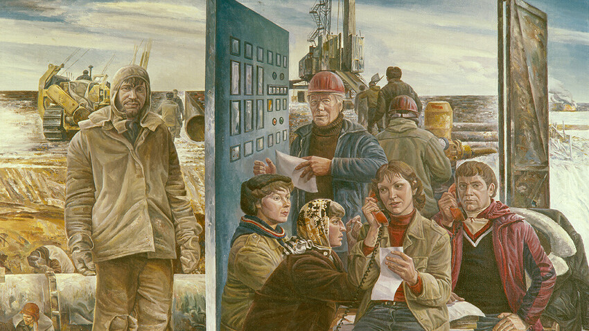 Pengusaha minyak Siberia (1980).