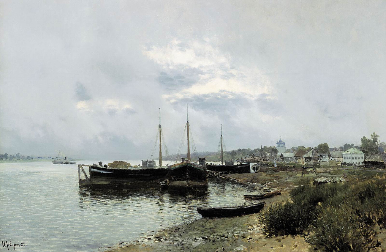Isaac Levitan, Après la pluie. Plios (1889)