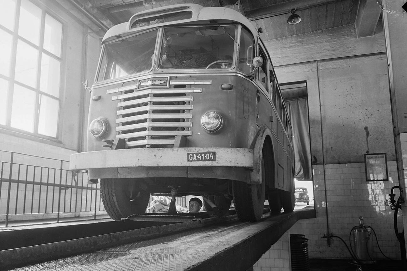 En images: six bus fabriqués à l’étranger populaires en URSS