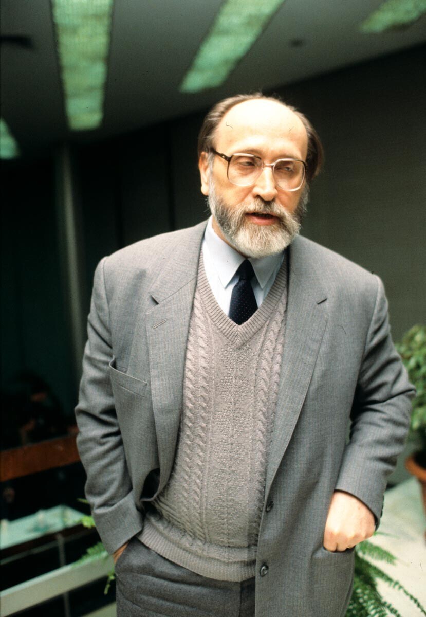 Wakil Ketua Majelis Rendah Parlemen Rusia (Duma) Yuri Vlasov, 1994.