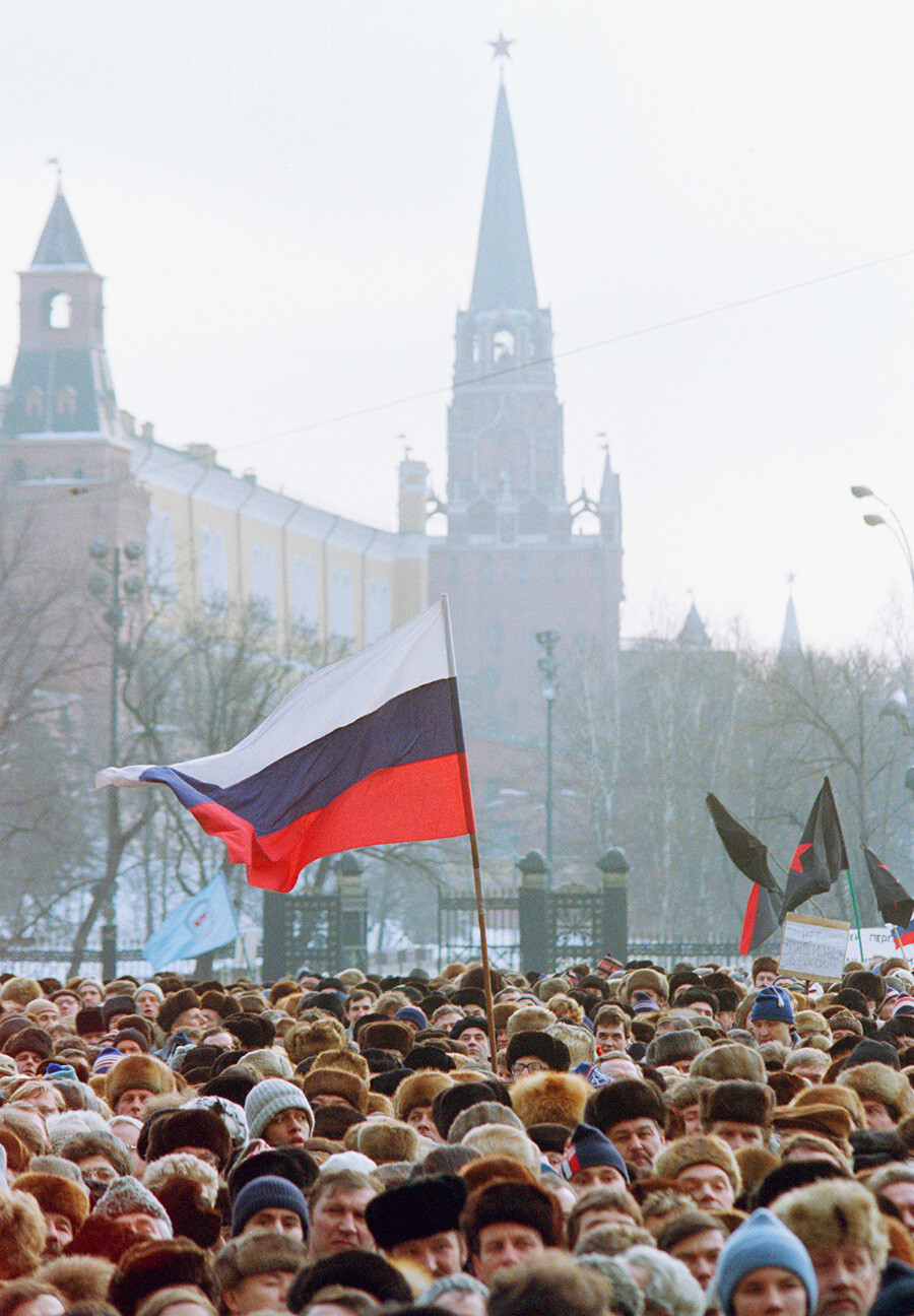 Esta fue la mayor manifestación en la historia de la URSS (y no la organizó el gobierno)