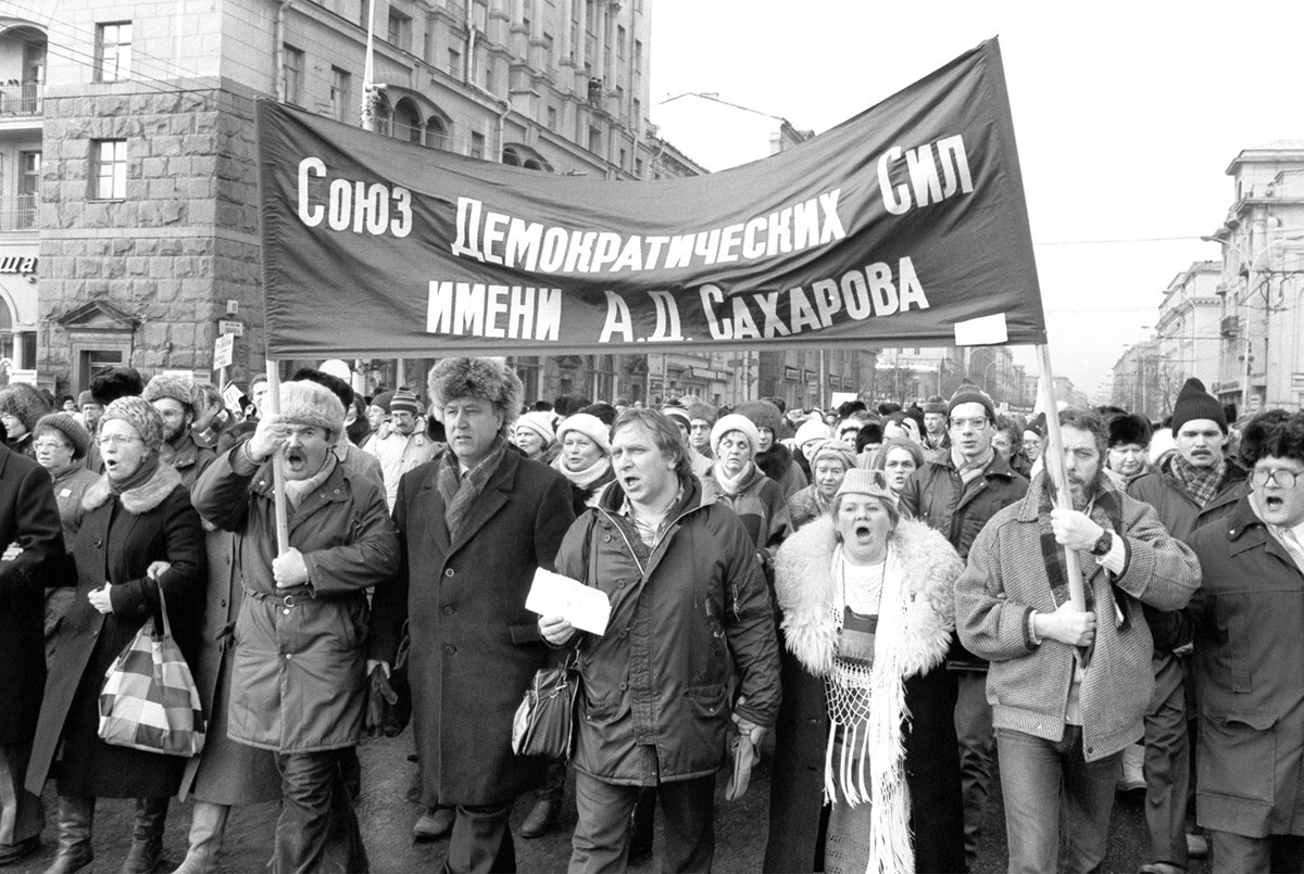 Esta fue la mayor manifestación en la historia de la URSS (y no la organizó el gobierno)