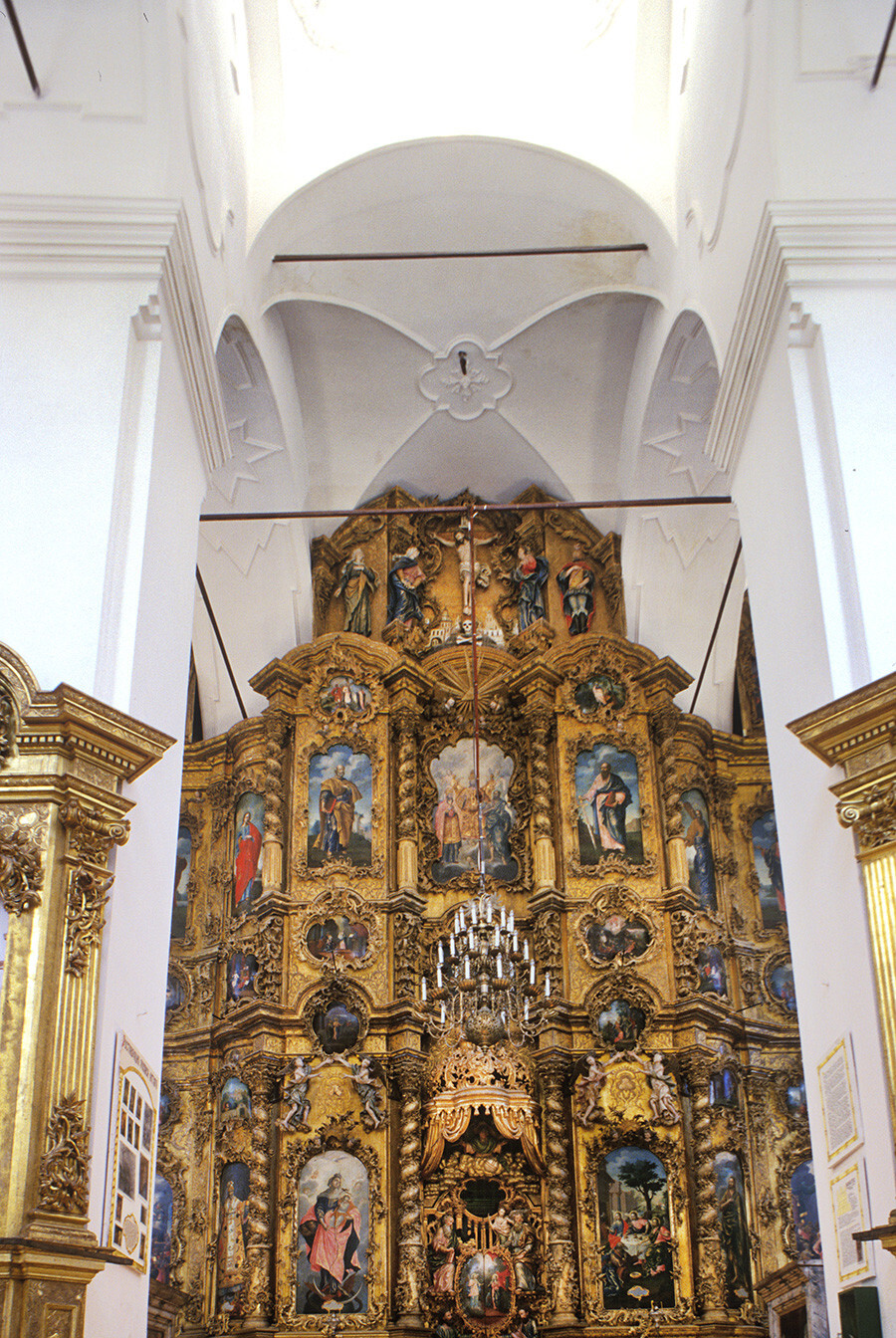 Il Monastero della Trinità-Gleden. La Cattedrale della Trinità, lato orientale. 18 luglio 1999