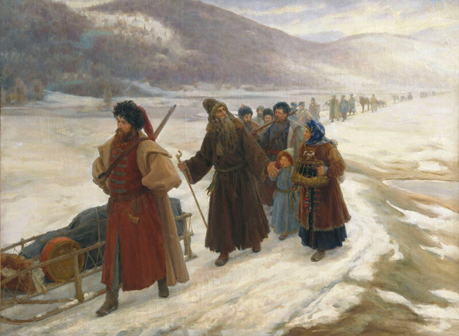 Avvakum’s Journey in Siberia, 1898.