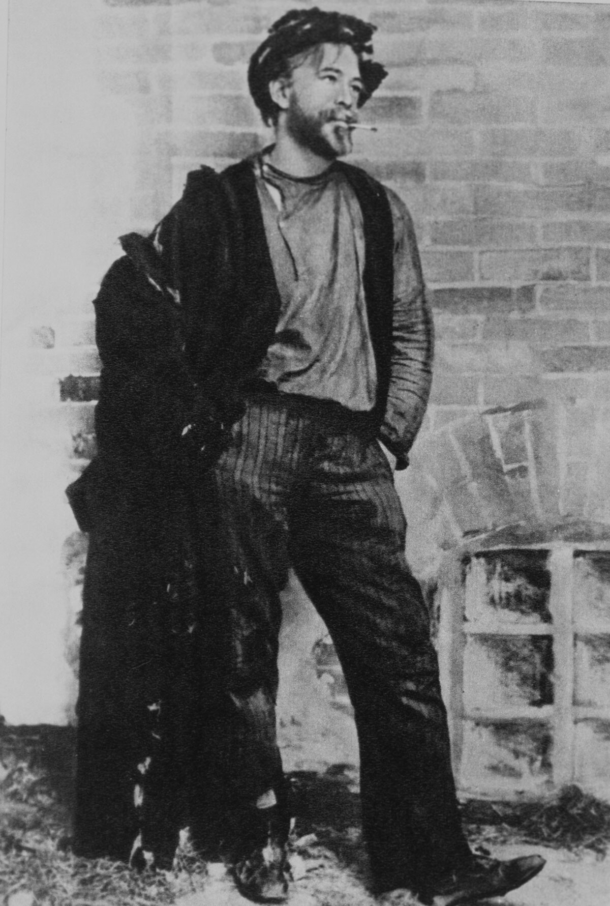 Konstantin Stanislavsky sebagai Satin di 'Lower Depths'.
