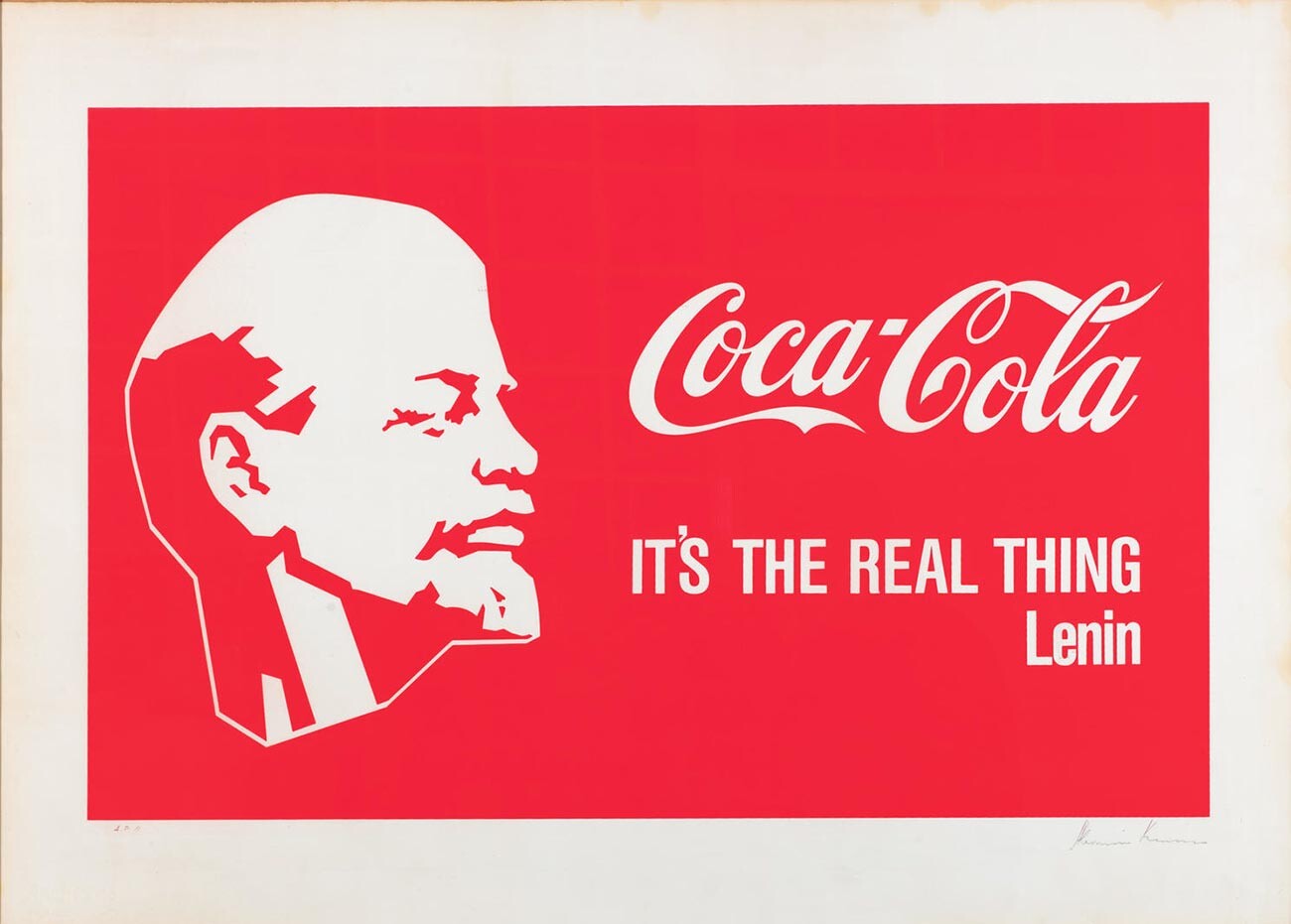Lénine-Coca-Cola, 1983