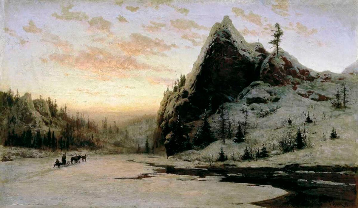 In the Urals, 1888